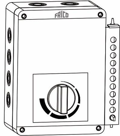 Frico ELRT Romtermostat for ELH, Varme