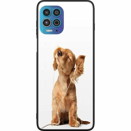 Motorola Moto G100 Svart Skal Hund