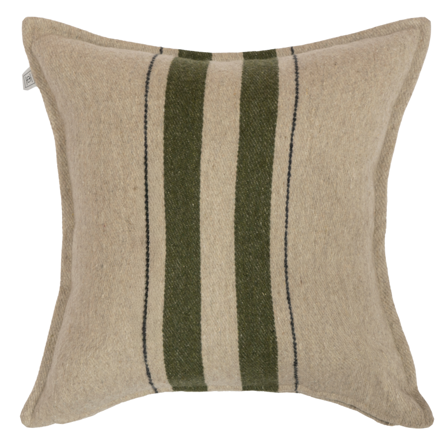 Halvor Bakke Vivero Putetrekk ullblanding beige-grønn_50x50