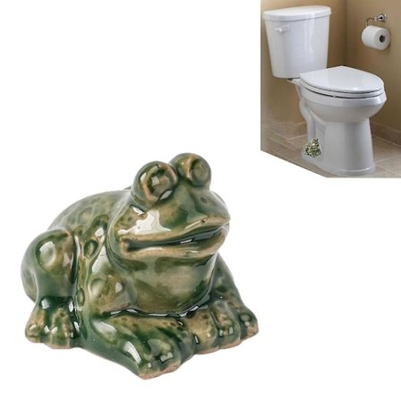 Frø Toilet Bolthætter, Toilet Bolthætter, Frø Toilet Bolthætter, Dekorative Toilet Bolthætter, Keramiske Dekorative Toilet Bolthætter