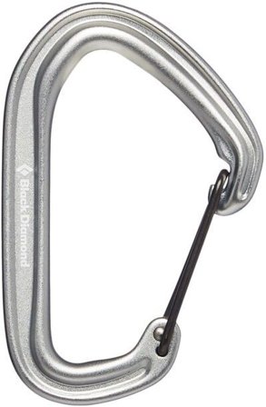 Black Diamond Hotwire Carabiner Light Gray