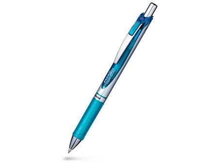 PENTEL Gelpenna EnerGel BL77 0,7 ljusblå - Lyreco - Kontorsmaterial - Pennor - Gelpennor