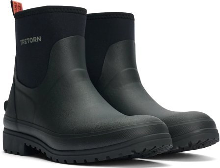 Tretorn Brosarp Neo matalat kumisaappaat, Unisex, musta