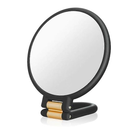 30X Forstørrelsesspeil for Reise, Dobbeltsidig, 1X/30X Håndholdt Sminkespeil