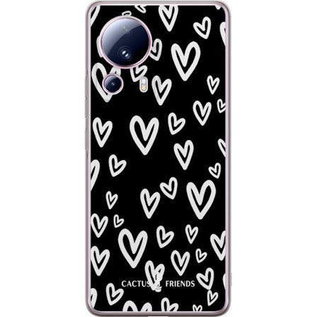 Yhteensopiva Puhelinkuori Xiaomi Xiaomi 13 Lite Cactus and Friends - Handdrawn Love Chaos