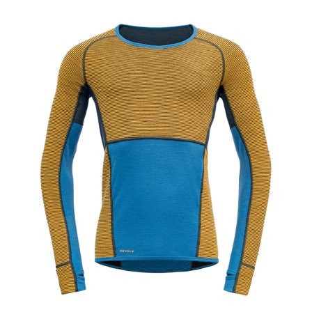 Devold Tuvegga Sport Air Man Shirt Men base layer tops Yellow XXL
