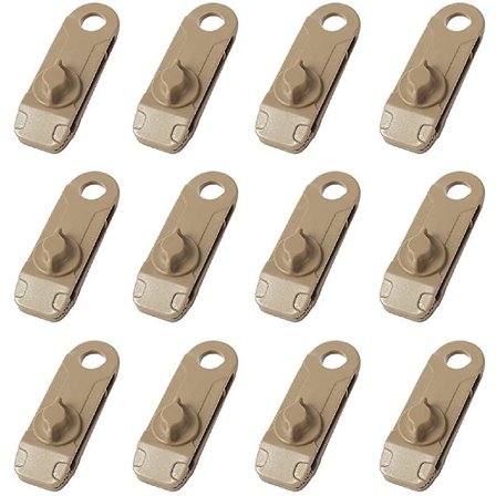 12 kpl Pressukiinnikkeet Maakiinnike Krokotiilin muotoiset muoviset telttakiinnikkeet retkeilyyn markiisiin