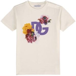 Kids - Dolce & Gabbana Branded Graphic T-shirt White 24-30 Months - Tops - 24-30 months - White