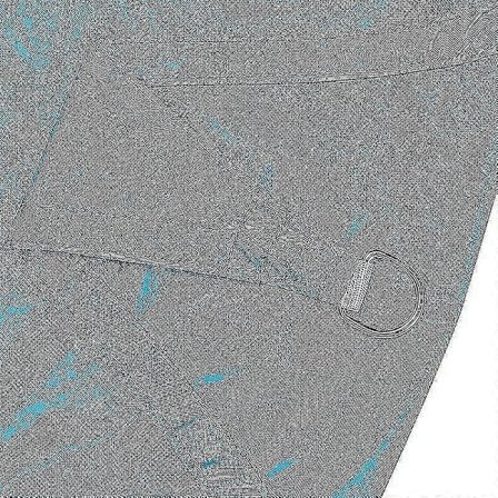 3x3x4,3m/4x4x5,7m/5x5x7,1m Vandtæt Solsejl Trekant til Have Terrasse Udendørs Markiser Baldakin Pool Markise Camping