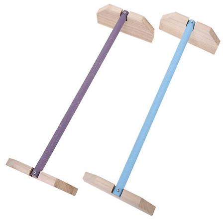 Plastkycklingburf Stativ Fågel Stående Rack Papegoja Bur Sittpinne Hönsbur Sittpinne Höna Sittpinne Stativ Blandade Färger 40x14.5cm Assorted Color 