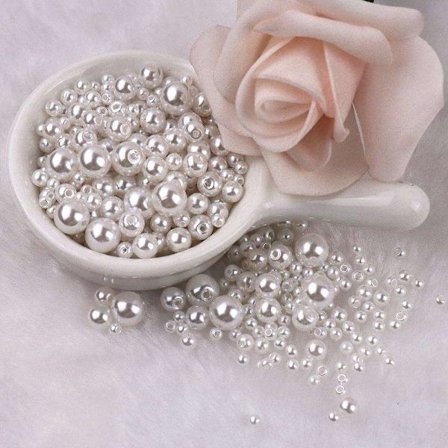 Akrylperler - 150 stk - Smykkefremstilling - DIY - Perleimitation