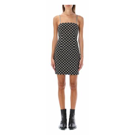 Misbhv, Dress 3021W131M Zwart, Dames, Maat:S