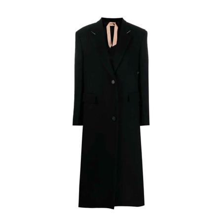 N21, Coats Czarny, Kobieta, Rozmiar: L