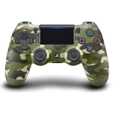 Trådløs controller til PlayStation 4 - Grøn camouflage (renoveret)