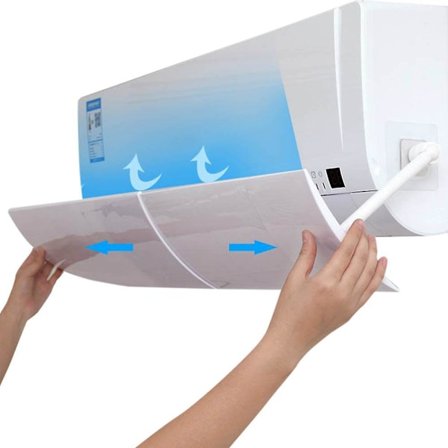 Anti Direct Blowing Retractable Air Conditioner Shield Wind Deflector Baffle