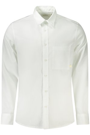 Calvin Klein Camicia Maniche Lunghe Uomo Bianco
