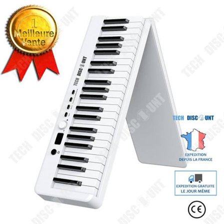 Elektroniskt Piano - TD - Hopfällbart 88 Tangenter - Bluetooth - Professionell - Vuxen