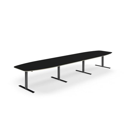 Conference table NOVUS, 4800x1200 mm, black