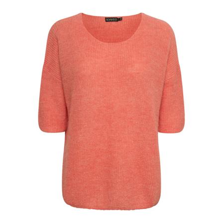 Soaked in Luxury, Round-neck Knitwear Różowy, Kobieta, Rozmiar: S