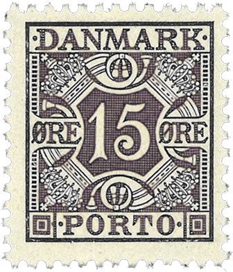 Danmark 1937 - Portomærke AFA 36a - Postfrisk