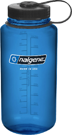 Nalgene 909ml Wide Mouth Sustain flasks Blue OneSize