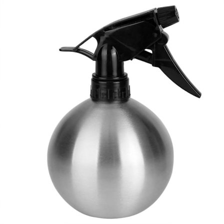 Sprayflaska i rostfritt stål - 500 ml flaska, silver