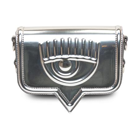 Chiara Ferragni Collection Shoulder Tass , Grijs , Dames , Maat: ONE Size Schoudertassen