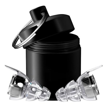 For Zound Ørepropper for konserter, Ørepropper motorsykkel, for musikere med bæreveske konserter