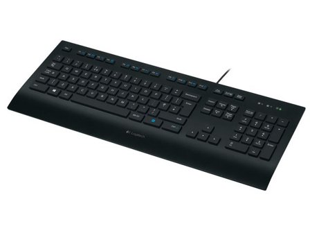 Logitech Corded K280e - Tastatur - USB - Nordisk