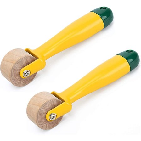 2 stk. Quilte Søm Rulle, Mini Søm Rulle Sy Søm Rulle Tapet Rulle Til Quiltning, Syning, Print, Blæk, Tapet, Boligindretning