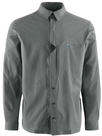 Klättermusen Garm LS Shirt M's Teal Grey