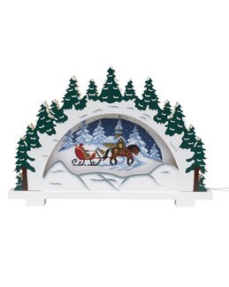 Broderikit Vinternatten - Svarta Fåret