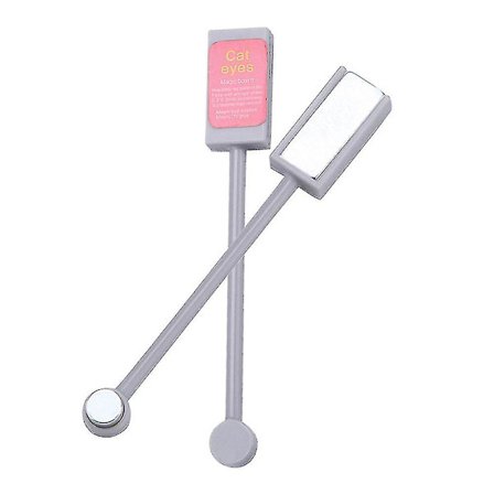 2 st kattöga magnet för naglar 3d kattöga magnet stark penna dubbel huvud kattöga