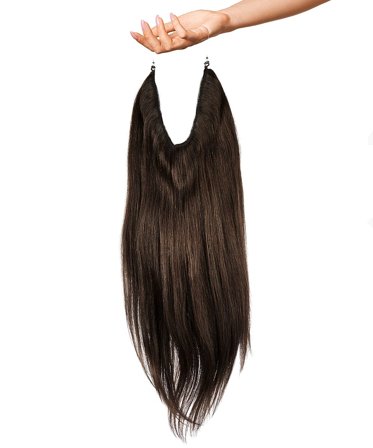 Rapunzel of Sweden Volume Hairband 50 cm 2.3 Chocolate Brown, Hår, Børster & Accessories, Hair Extensions