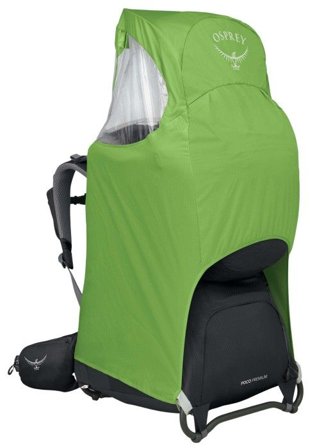 Osprey Poco Child Limon Green - Sadesuojat