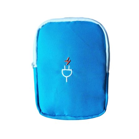 Alsidig opbevaringstaske til opladere, høretelefoner og kabler designet til nem adgang