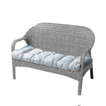 Solstol Trädgårdsmöbler Uteplats Solstol Bänk Dynainkluderar Endast Sittdyna