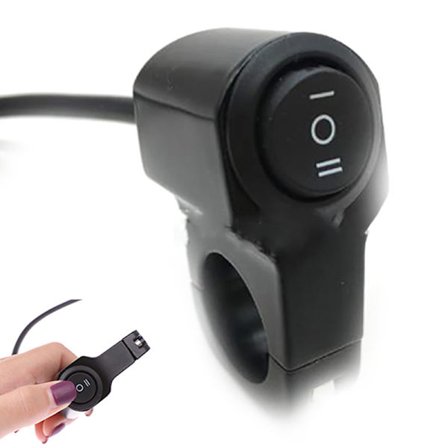 Motorsykkelstyre På Av-bryter 12V vanntett ATV-frontlykt