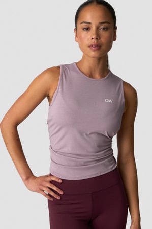 ICANIWILL - Empowering Open Back Tank Dusty Mauve- Training tank tops - Damen - ICIW