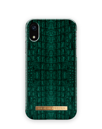 Fashion Case iPhone XR Emerald Croco