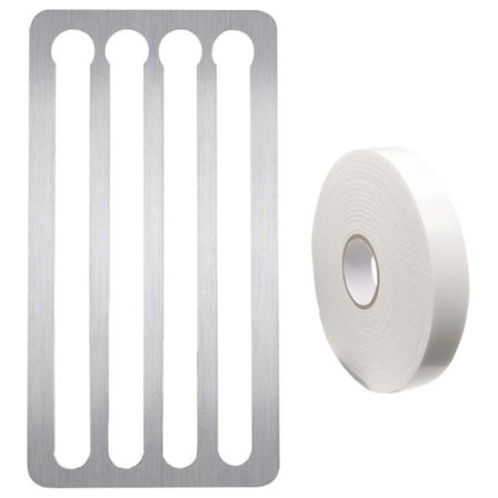 Kaffekapselhållare i rostfritt stål, väggmonterad under lådförvaring, för hotell och kontor