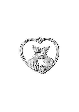 Kyssende Nisser H6.5 Forsølvet