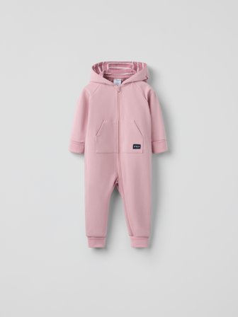 Sweatshirtoverall - 68 - kinderbekleidung - pink - Polarn O. Pyret