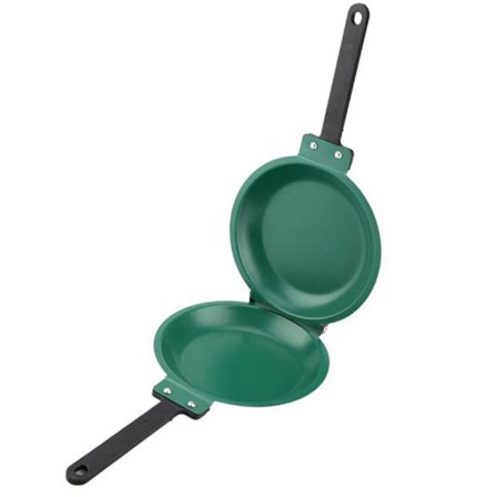 Sammenleggbar Multifunksjonell Dobbeltsidig Non-Stick Stekepanne