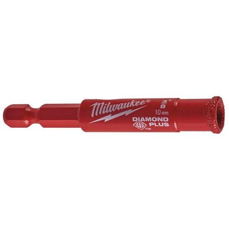 Milwaukee DIAMOND PLUS Diamantbor 10 mm, Maskintilbehør & forbruk
