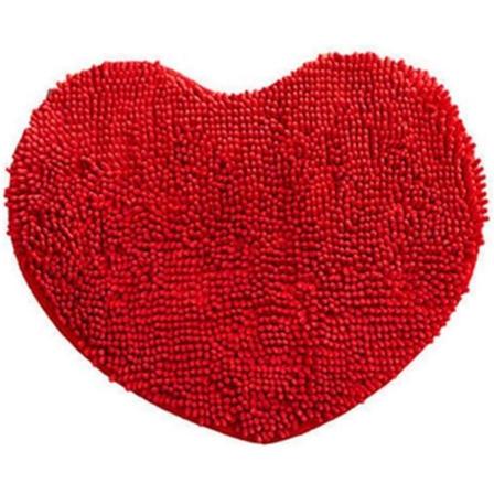 Badmatta, halkfri, lång lugg, mikrofiber, chenille, badmatta, H