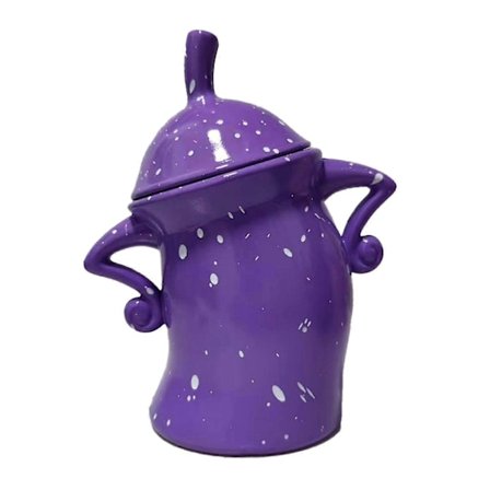 Krukke med Attitude, Stor Keramikkrukke med Lokk, Søt Kreativ Matlagringskrukke med Lufttett for Kaffe, Te, Sukker og Krydder - Perfekt