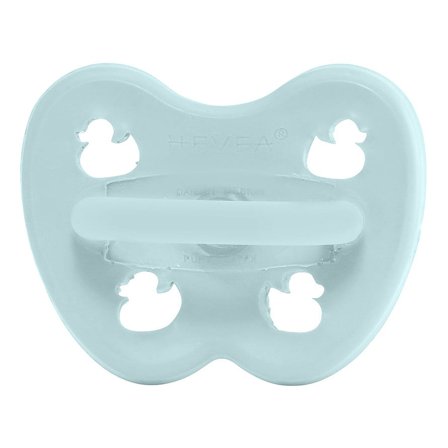 HEVEA Naturgummi Anatomisk Sut Baby Blue 0-3 mdr., Børn & Forældre, Sutter, Natursutter
