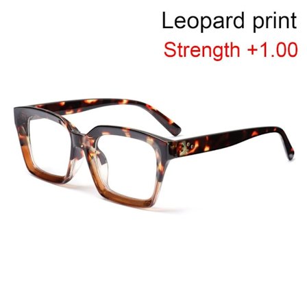 Lesebriller Presbyopia Briller LEOPARD PRINT STYRKE