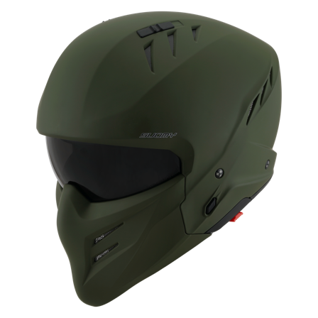 Suomy Armor Öppen Hjälm Matt Militärgrön XS